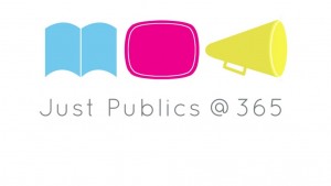 Open Access Project "Just Publics @365" logo, from https://justpublics365.commons.gc.cuny.edu/