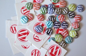 CC-licensed image "New WordPress Buttons and Stickers" by flickr user Nikolay Bachiyski