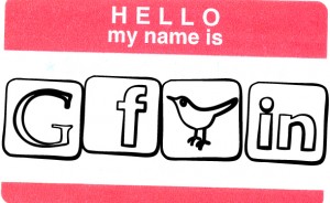 cc-licensed image "Hello my name is" by flickr user maybeemily